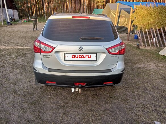 2014 Suzuki SX4 II (S-Cross), серебристый, 1150000 рублей - вид 1