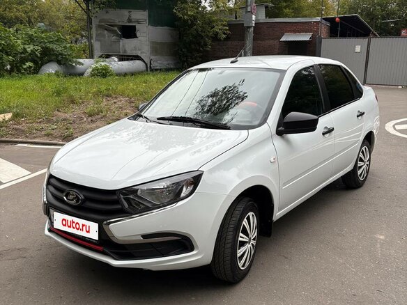 2024 Lada (ВАЗ) Granta I Рестайлинг, белый - вид 2