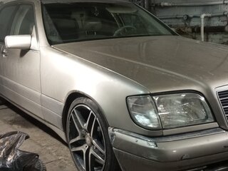 1995 Mercedes-Benz S-Класс 350 III (W140) Рестайлинг, серый, 1350000 рублей, вид 1
