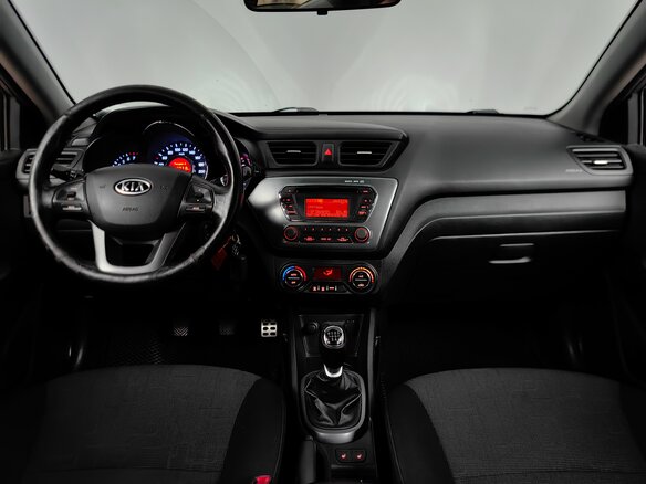 2012 Kia Rio 5-speed III, серый - вид 11