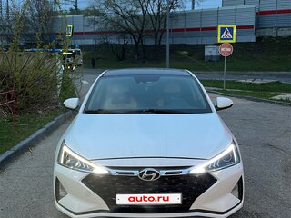 2018 Hyundai Elantra VI (AD) Рестайлинг, белый, 1300000 рублей, вид 1