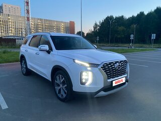 2021 Hyundai Palisade I, белый, 4100000 рублей, вид 4