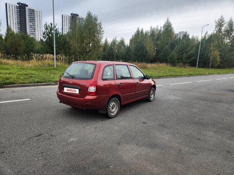 2012 Lada (ВАЗ) Kalina I, красный, 228000 рублей, вид 4