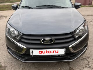 2020 Lada (ВАЗ) Granta I Рестайлинг, серый, 590000 рублей, вид 2