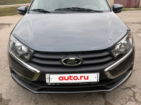 2020 Lada (ВАЗ) Granta I Рестайлинг, серый, 590000 рублей - вид 1