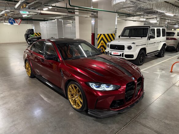 2021 BMW M3 Competition Package VI (G80), чёрный, 8500000 рублей
