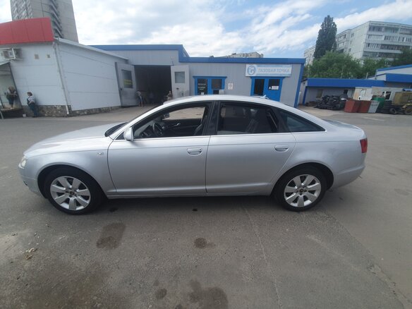 2006 Audi A6 III (C6), серебристый, 650000 рублей - вид 2