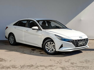 2022 Hyundai Elantra VII (CN7), белый, 2010000 рублей, вид 3