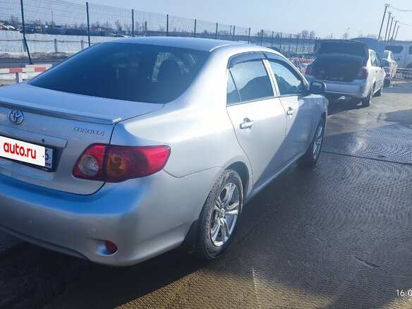 2007 Toyota Corolla AMT X (E140, E150), серебристый, 700000 рублей - вид 4