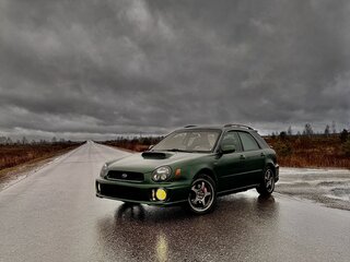 2002 Subaru Impreza WRX II, зелёный, 850000 рублей, вид 1