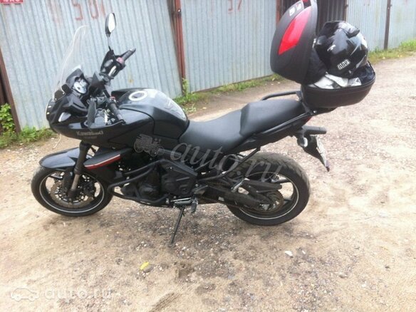 2012 Kawasaki Versys 650, чёрный, 450000 рублей - вид 1