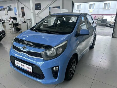 2018 Kia Picanto III, голубой, 1198000 рублей, вид 5
