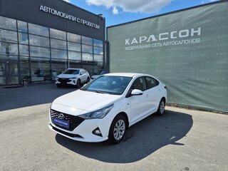 2022 Hyundai Solaris II Рестайлинг, белый, 1650000 рублей, вид 1