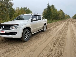 2013 Volkswagen Amarok Double Cab full-time I, белый, 1800000 рублей, вид 1