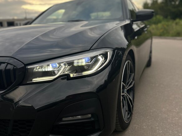 2020 BMW 3 серии 320i xDrive VII (G2x), чёрный, 3540000 рублей - вид 9