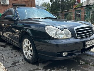 2006 Hyundai Sonata ТагАЗ IV (EF) Рестайлинг, чёрный, 390000 рублей, вид 3
