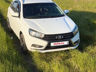 2019 Lada (ВАЗ) Vesta SW I, белый, 1100000 рублей, вид 3