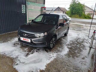 2020 Lada (ВАЗ) Granta I Рестайлинг, серый, 640000 рублей, вид 2
