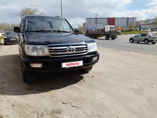 2006 Toyota Land Cruiser 100 Series Рестайлинг 2, чёрный, 2550000 рублей, вид 1