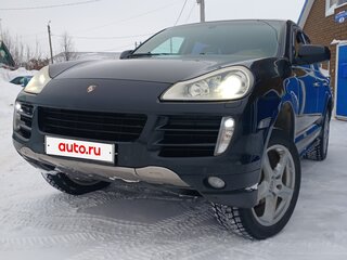 2009 Porsche Cayenne Diesel I Рестайлинг (957), чёрный, 1540000 рублей, вид 1