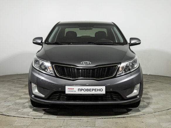 2012 Kia Rio 4-speed III, серый - вид 1