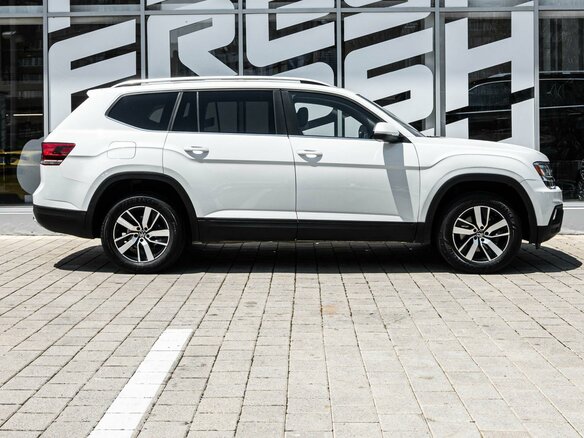 2018 Volkswagen Atlas I, белый - вид 4