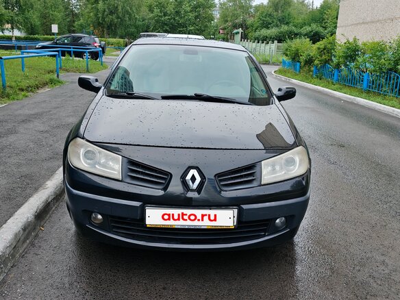 2007 Renault Megane II Рестайлинг, чёрный, 380000 рублей