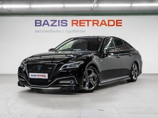 2019 Toyota Crown XV (S220), чёрный, 3680000 рублей, вид 1