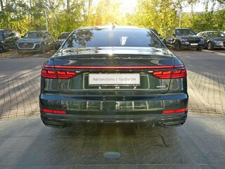 2019 Audi A8 60 TFSI IV (D5), зелёный, 6500000 рублей, вид 4