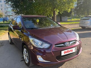 2012 Hyundai Solaris I, фиолетовый, 755000 рублей, вид 5