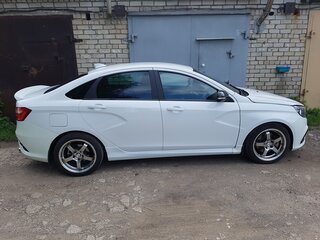 2019 Lada (ВАЗ) Vesta Sport I, белый, 1400000 рублей, вид 2
