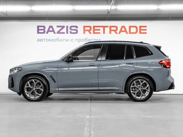 2022 BMW X3 30i xDrive III (G01) Рестайлинг, чёрный, 5150000 рублей - вид 7