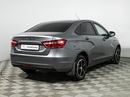 2017 Lada (ВАЗ) Vesta I, серый, 849700 рублей, вид 5