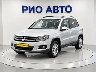 2012 Volkswagen Tiguan I Рестайлинг, серебристый, 1199999 рублей, вид 3