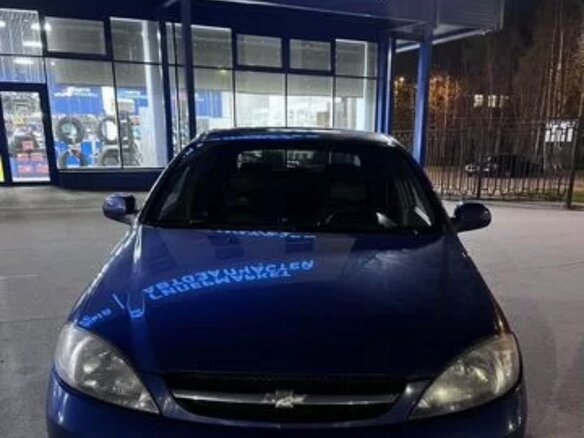 2008 Chevrolet Lacetti I, синий, 365000 рублей