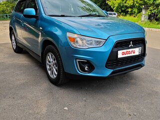 2013 Mitsubishi ASX I Рестайлинг, голубой, 755000 рублей, вид 3