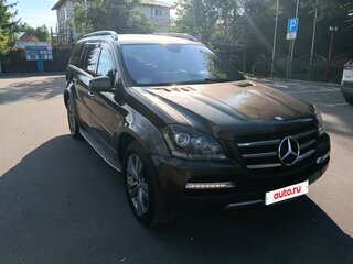 2012 Mercedes-Benz GL-Класс 350 I (X164) Рестайлинг, коричневый, 1600000 рублей, вид 3