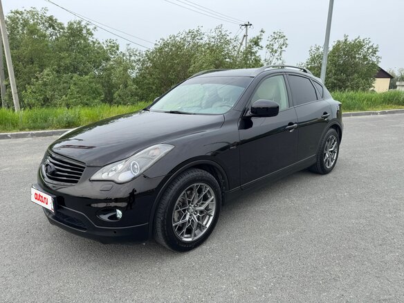 2012 Infiniti EX25 I (J50), чёрный, 1850000 рублей