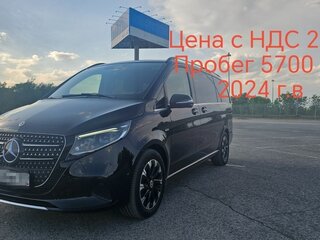 2024 Mercedes-Benz V-Класс Long 300 длинный III (W447) Рестайлинг 2, чёрный, 12500000 рублей, вид 1