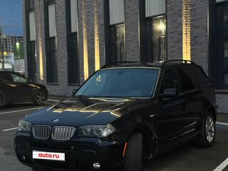 2008 BMW X3 30i I (E83) Рестайлинг, чёрный, 1230000 рублей, вид 2