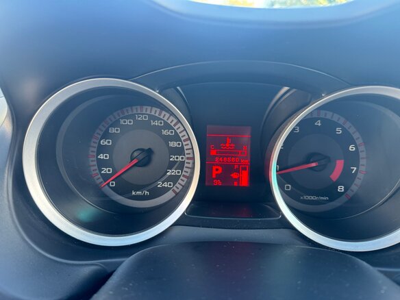2008 Mitsubishi Lancer X, чёрный - вид 5