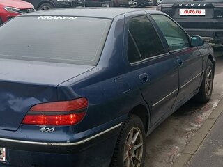 1999 Peugeot 406 I Рестайлинг, синий, 160000 рублей, вид 4