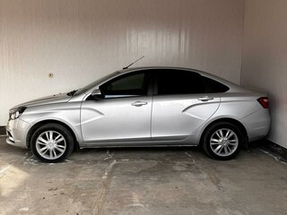 2016 Lada (ВАЗ) Vesta I, серебристый, 790000 рублей, вид 4