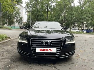2012 Audi A8 Long III (D4), чёрный, 1590000 рублей, вид 3