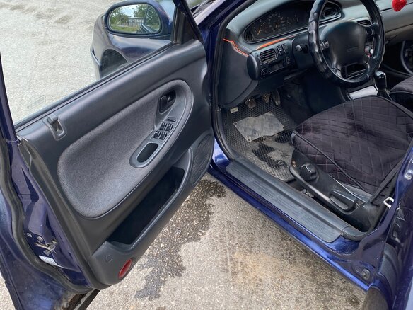 1995 Mazda 626 IV (GE), синий, 320000 рублей - вид 14