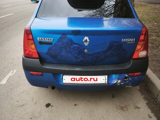 2005 Renault Logan I, синий, 110000 рублей, вид 3