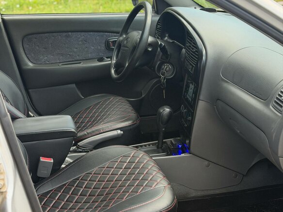 2007 Kia Spectra I Рестайлинг 2, серебристый - вид 6