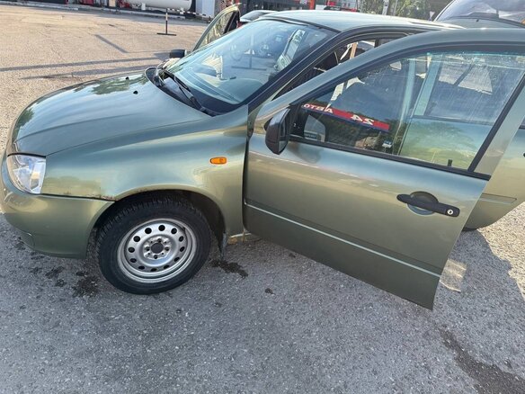 2010 Lada (ВАЗ) Kalina I, зелёный, 250000 рублей - вид 6