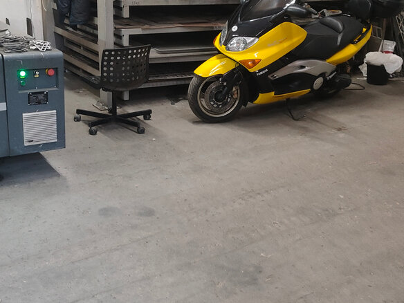 2001 Yamaha TMAX, жёлтый, 280000 рублей - вид 8