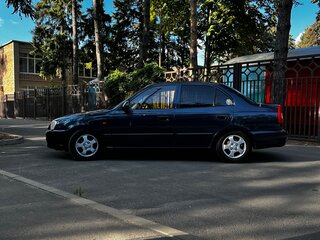 2008 Hyundai Accent ТагАЗ II, синий, 510000 рублей, вид 3